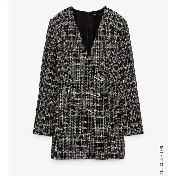 Zara structured blazer dress - Picture 9 of 14